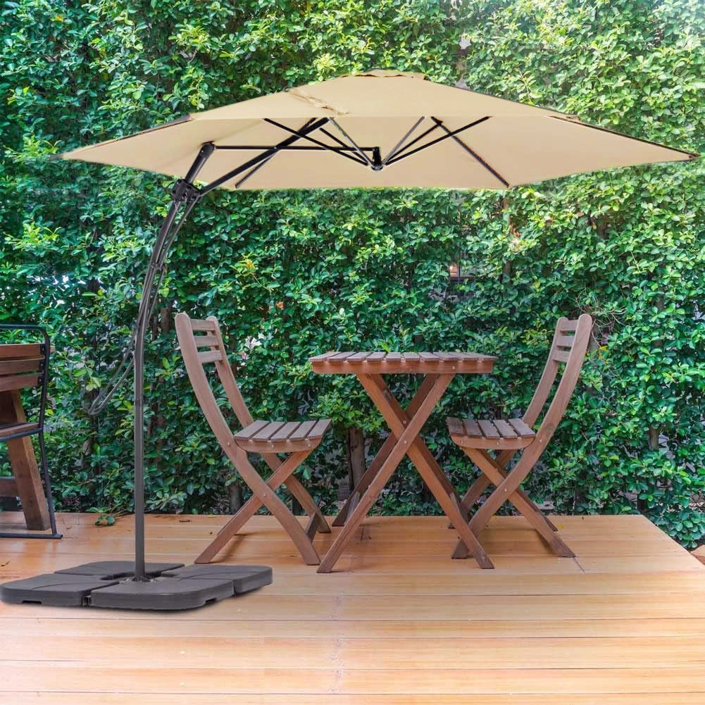 Ombrellone da Giardino Beige Decentrato 3 x 3 Air Vent - Arredo Esterno 4