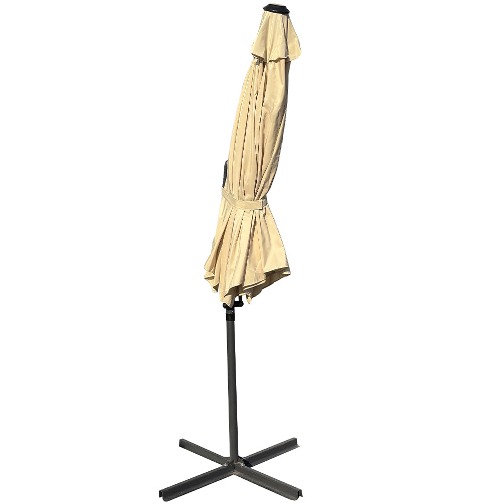 Ombrellone da Giardino Beige Decentrato 3 x 3 Air Vent - Arredo Esterno 5