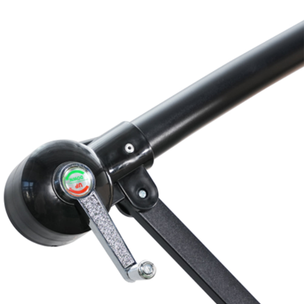 Ombrellone da Giardino con Palo Laterale Copertura in Poliestere Ecru 3x2 Metri - Arredo Esterno