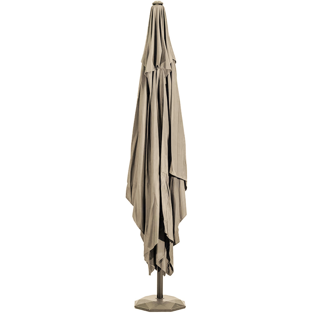 Ombrellone Giardino Palo Centrale 3x3 Metri Full Sabbia  - Arredo Esterno 4