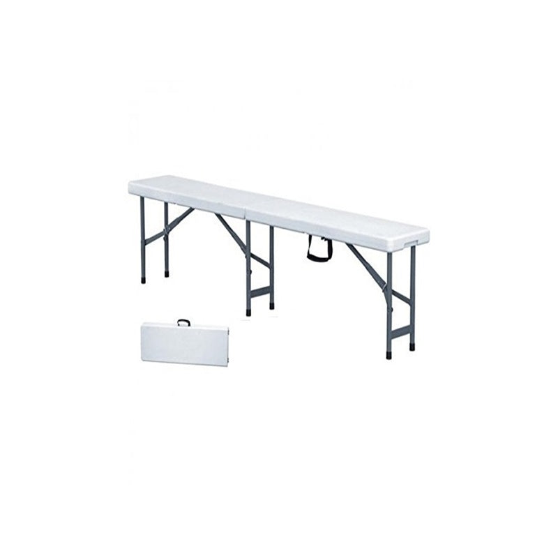 Panca Catering Pieghevole Bianca - Arredo Esterno 2
