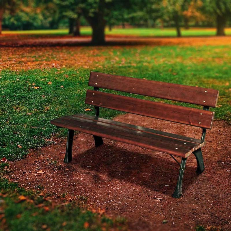 Panchina in ghisa e legno Hyde Park Junior - La Dea Sedia 2