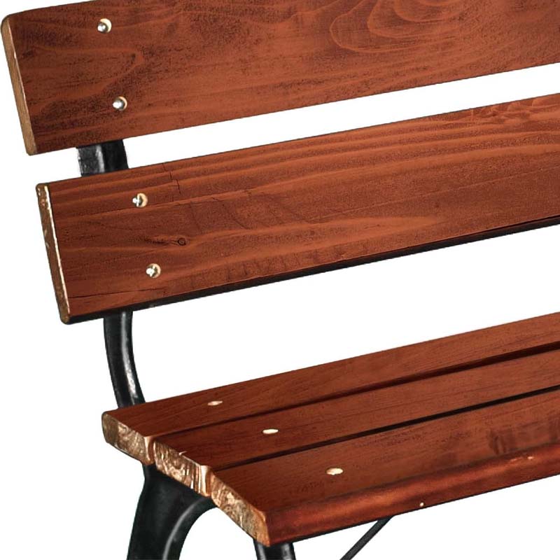 Panchina in ghisa e legno Hyde Park Junior - La Dea Sedia 3