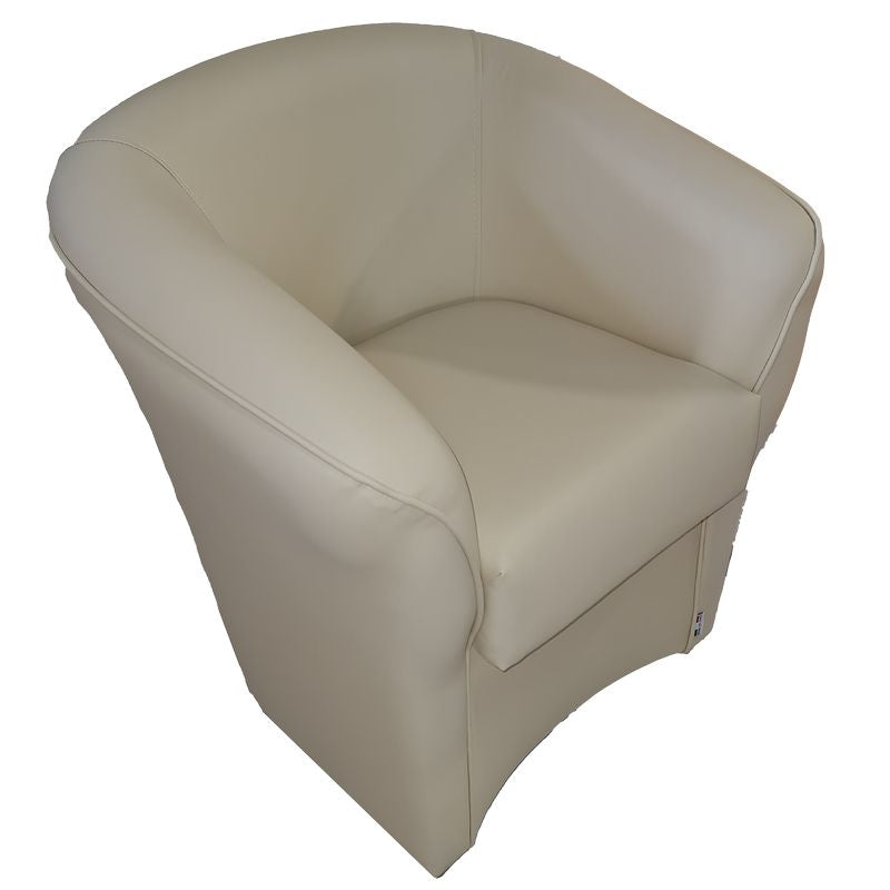 Poltrona Italia Ecopelle Beige