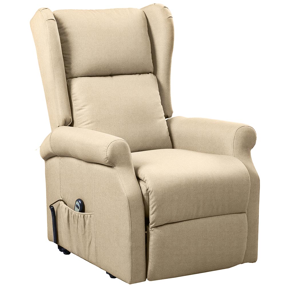 Poltrona Alzapersone Elettrica Reclinabile Beige - La Dea Sedia 3