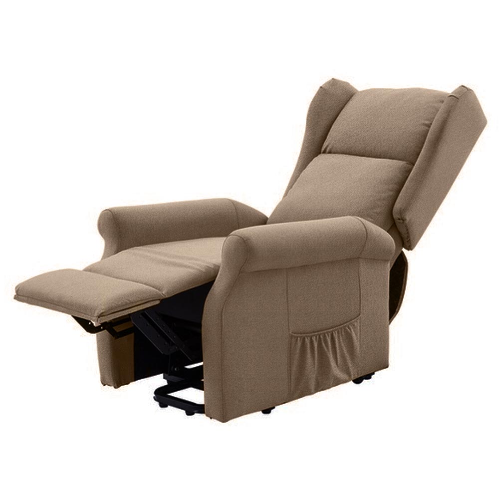 Poltrona Alzapersone Elettrica Reclinabile Tortora - La Dea Sedia 4