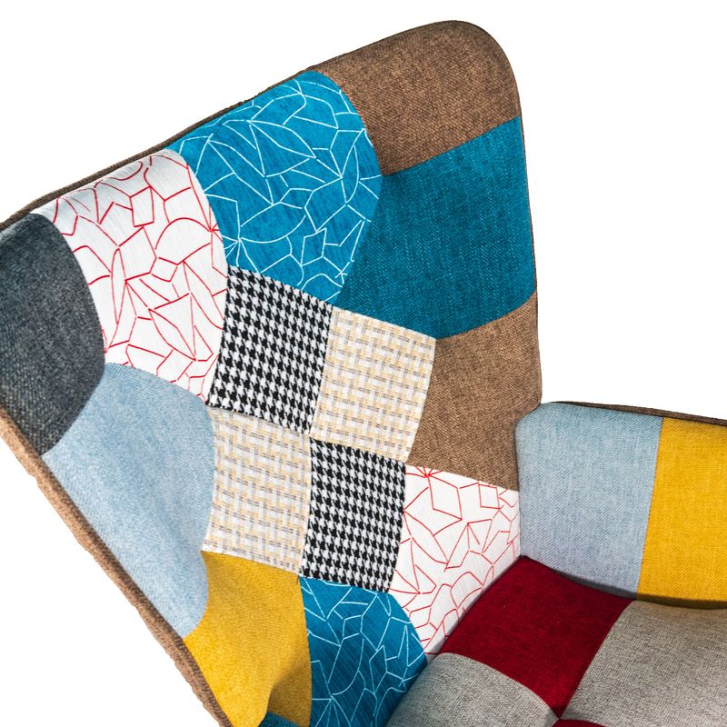 Poltrona Dondolo Patchwork - La Dea Sedia 3