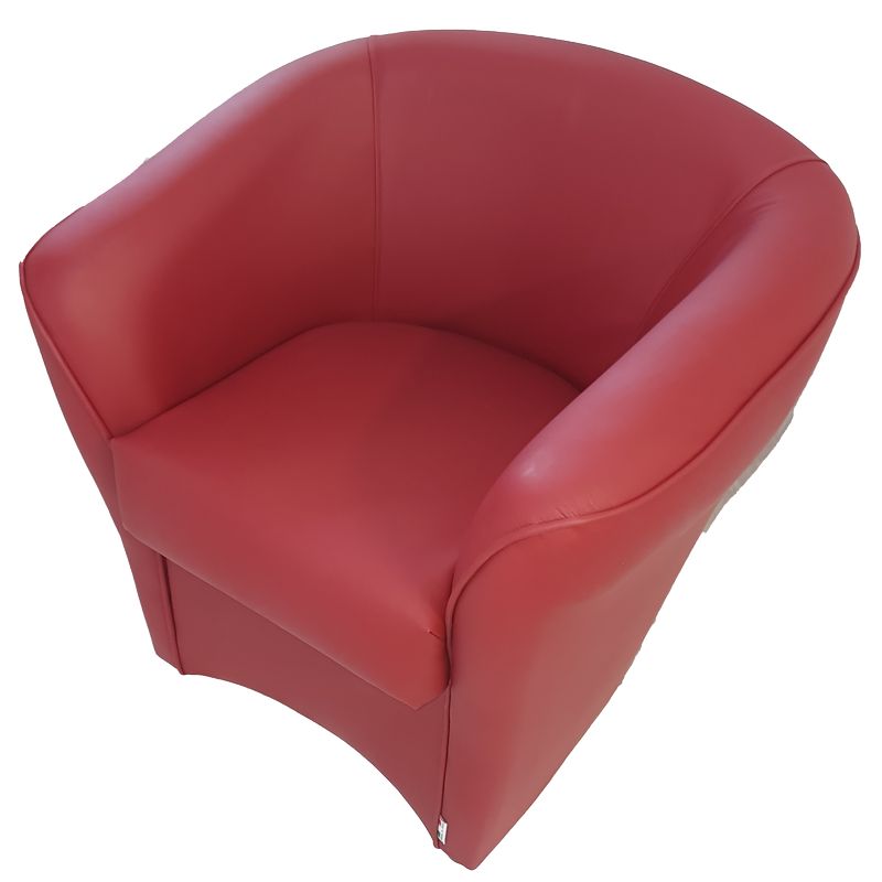 Poltrona Italia Ecopelle Bordeaux 4