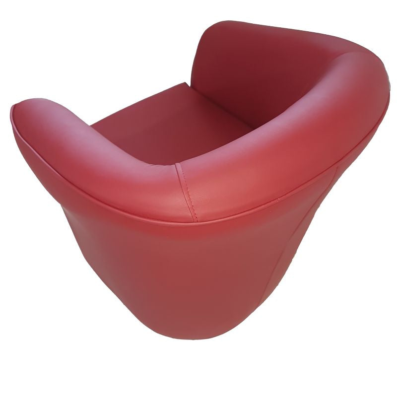 Poltrona Italia Ecopelle Bordeaux