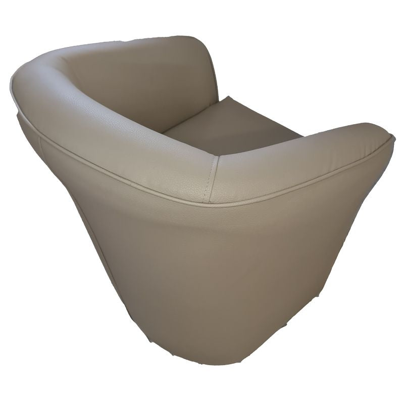 Poltrona Italia Ecopelle Tortora 6