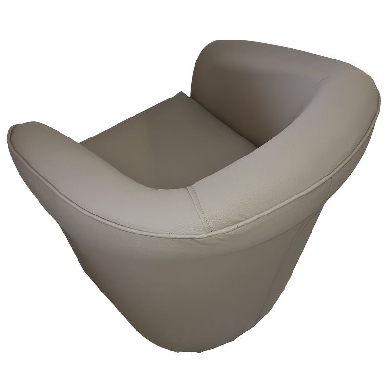 Poltrona Italia Ecopelle Tortora 5