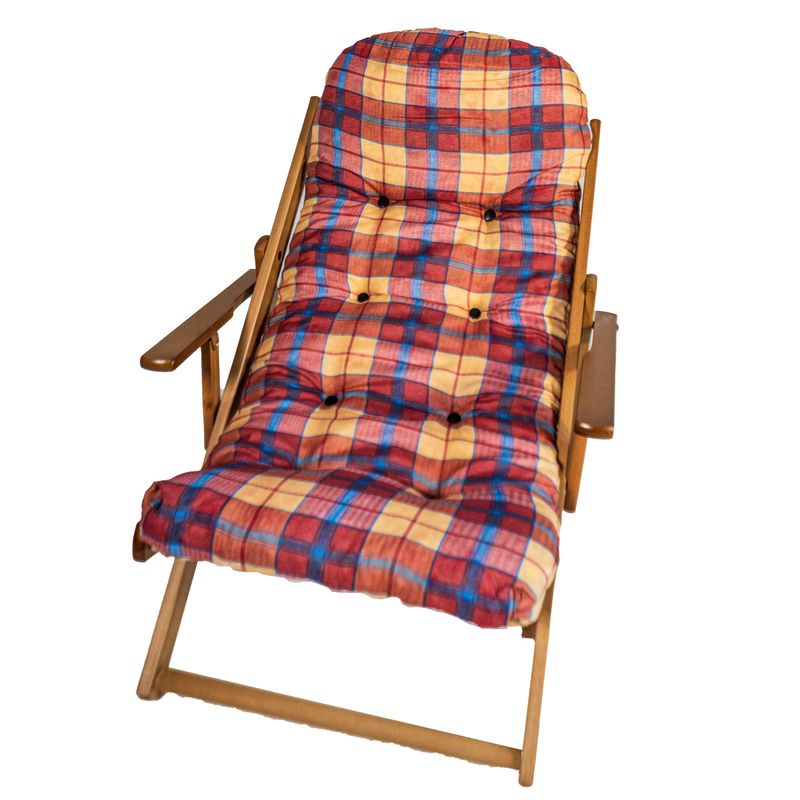 Poltrona Reclinabile Diana in Legno - 3 Posizioni Relax Design Italiano 7