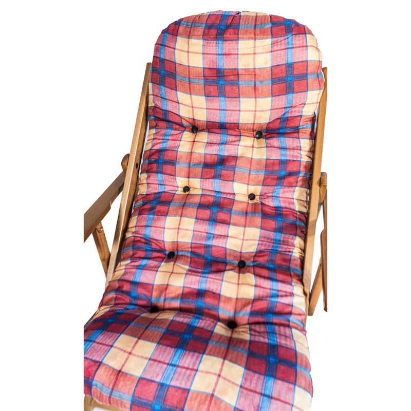 Poltrona Reclinabile Diana in Legno - 3 Posizioni Relax Design Italiano 6