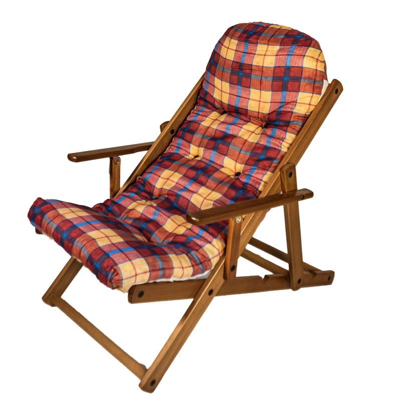 Poltrona Reclinabile Diana in Legno - 3 Posizioni Relax Design Italiano 8