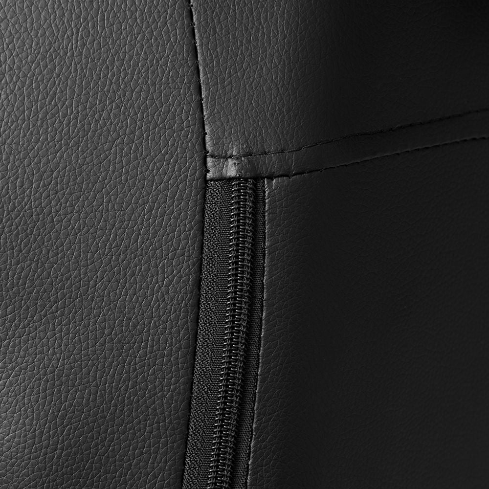 Poltrona Sedia Gaming girevole reclinabile ufficio suplombare poggiatesta Bianco 5