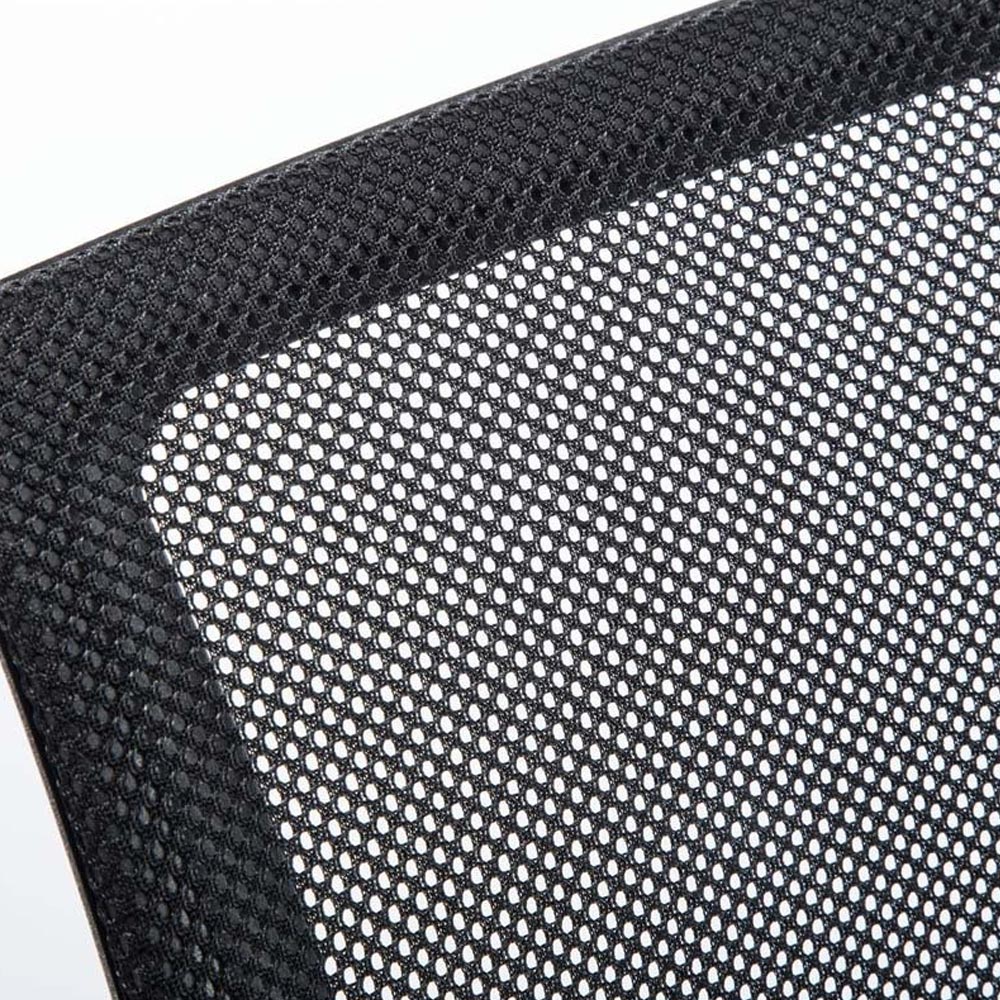 Poltrona Sedia Presidenziale Ufficio Direzionale Girevole Traspirante Nero Blu 4