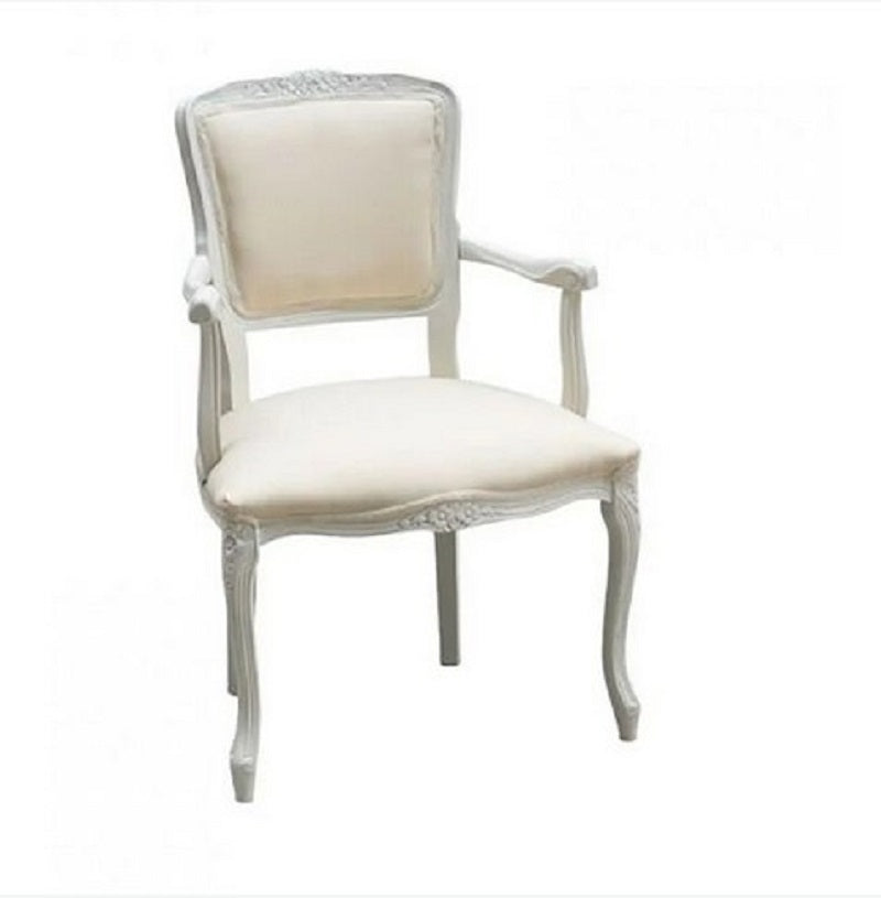 Poltroncina Parigina Bianca