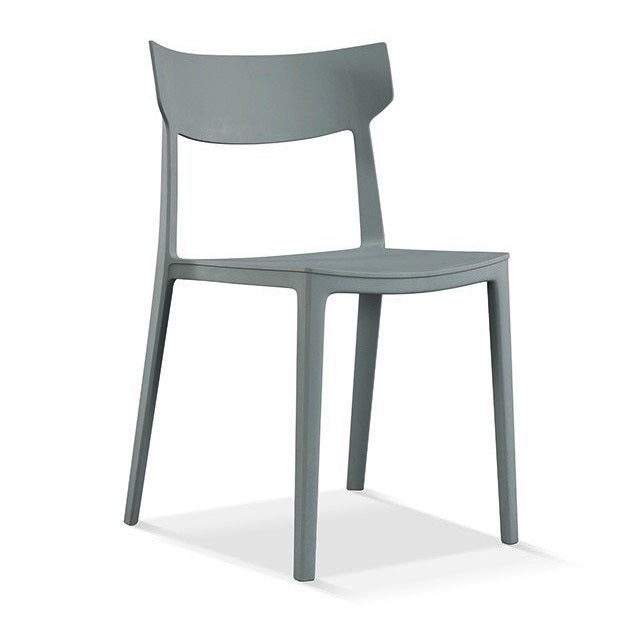 Sedia Amalfi Grigia in polipropilene
