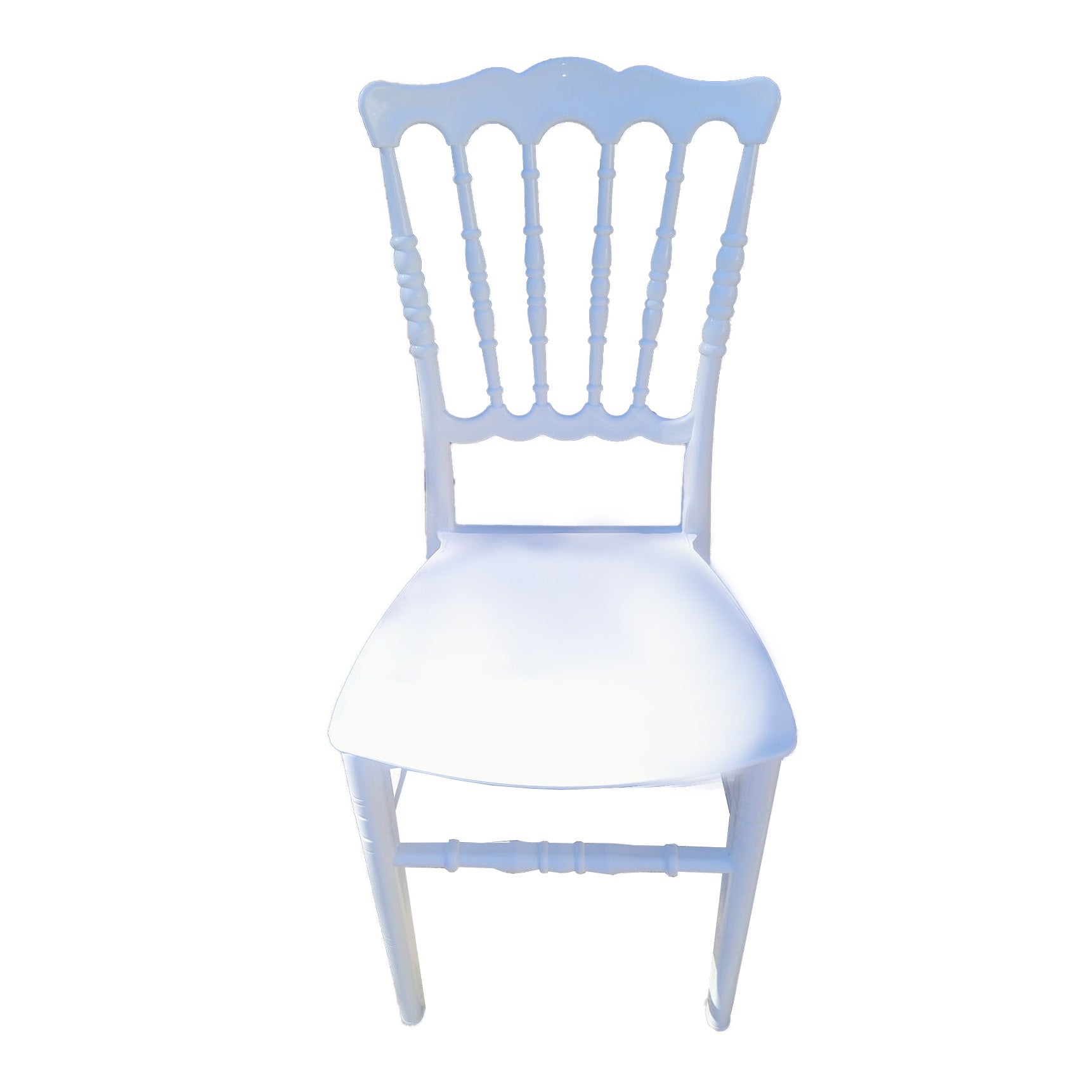 Stock Sedia Napoleon Parigina Bianca 40 pezzi - Arredo Eventi-Cerimonie-Horeca