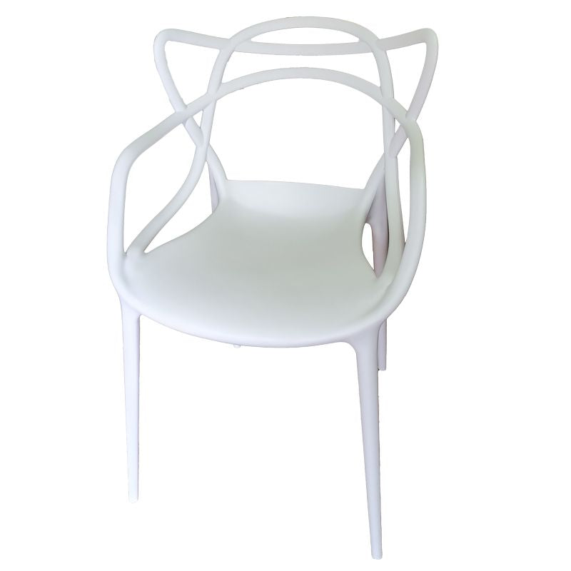 Sedia Design Bianca in Polipropilene - La Dea Sedia