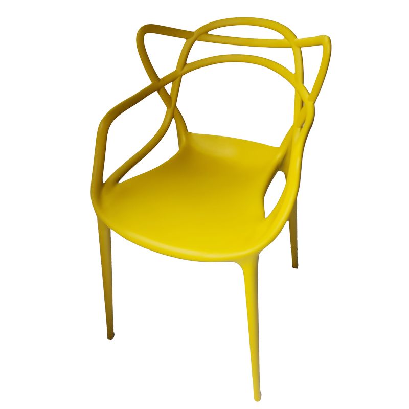 Sedia Design Senape in Polipropilene - La Dea Sedia