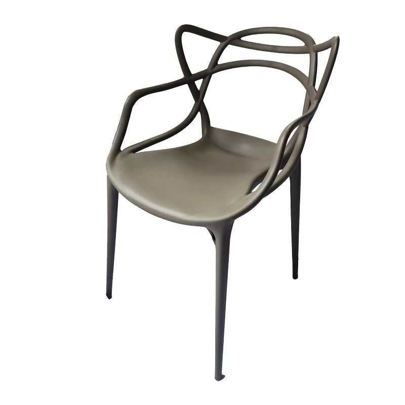 Sedia Design Tortora in Polipropilene - La Dea Sedia