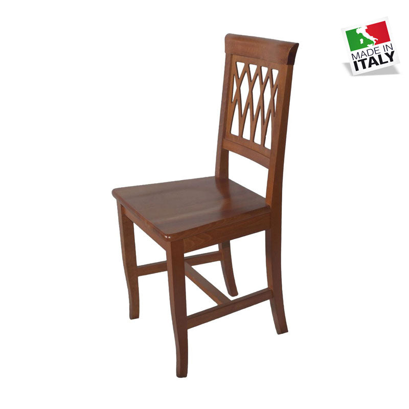 Sedia Griglia Noce - La Dea Sedia