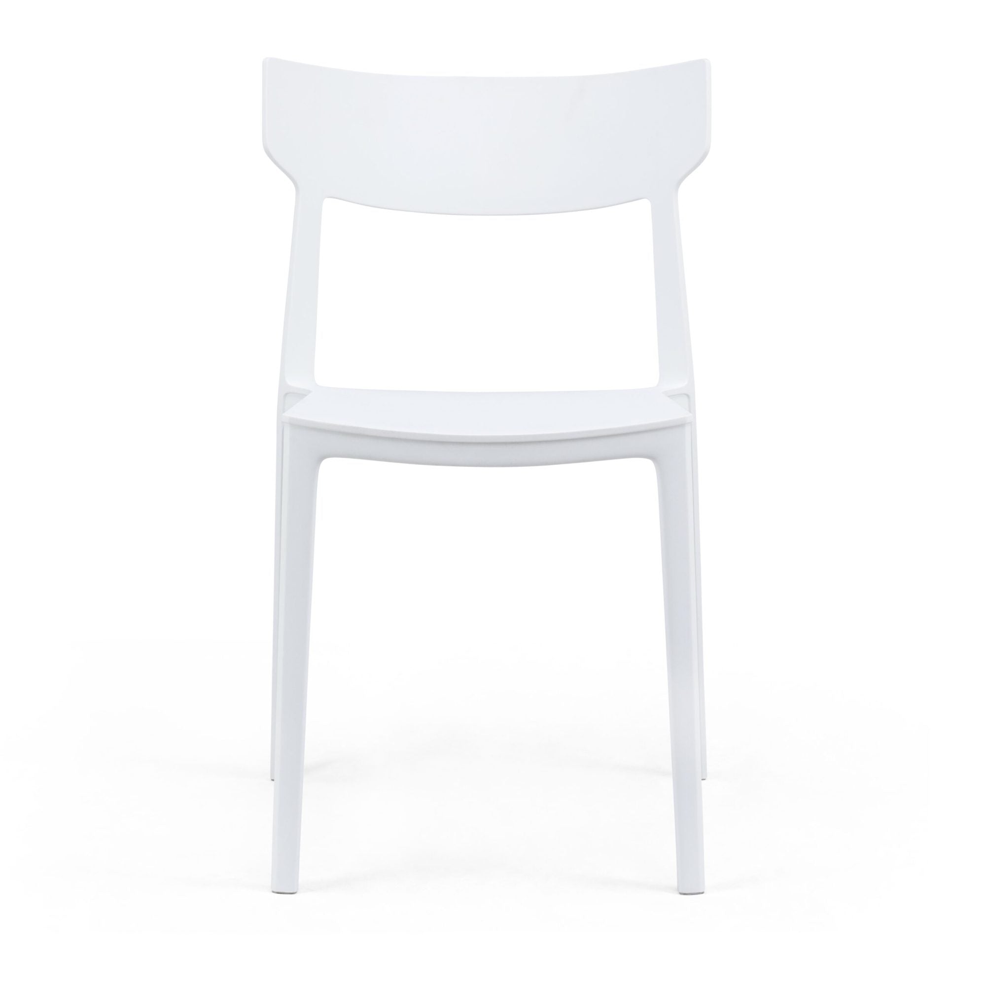 Sedia Amalfi Bianca in polipropilene 4 Pz