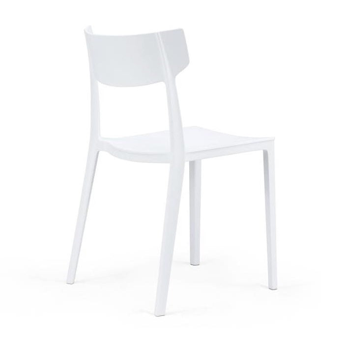 Sedia Amalfi Bianca in polipropilene 4 Pz 3