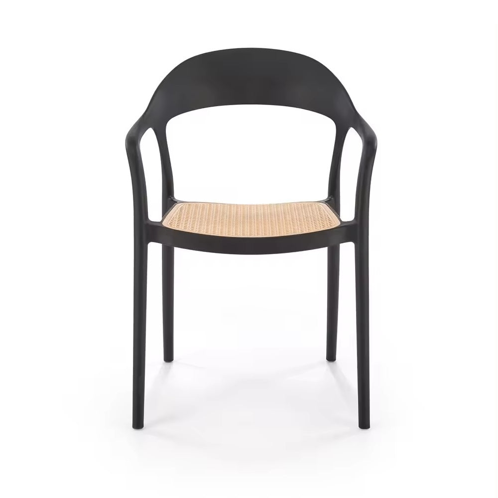 Sedia Belaria Nera in polipropilene 6
