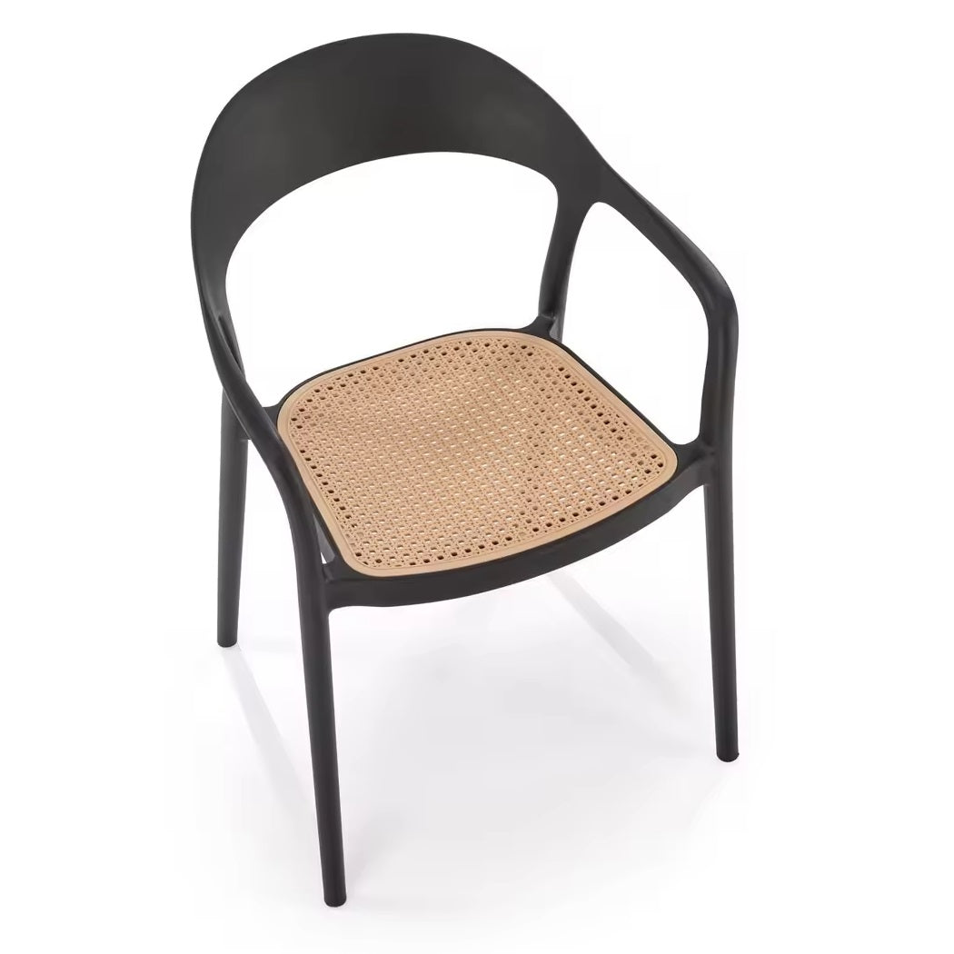 Sedia Belaria Nera in polipropilene 10