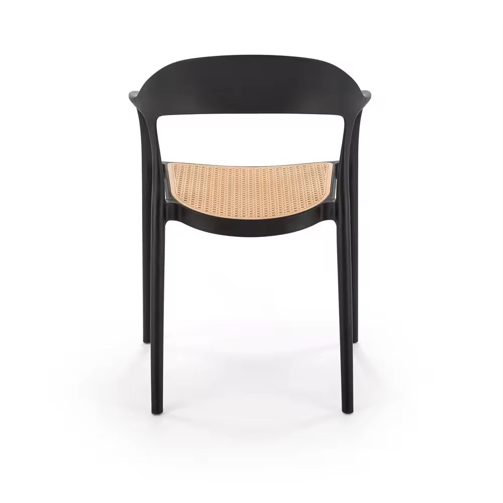 Sedia Belaria Nera in polipropilene 3