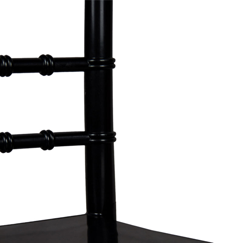 Sedia Chiavarina Nera Lucida in resina 3