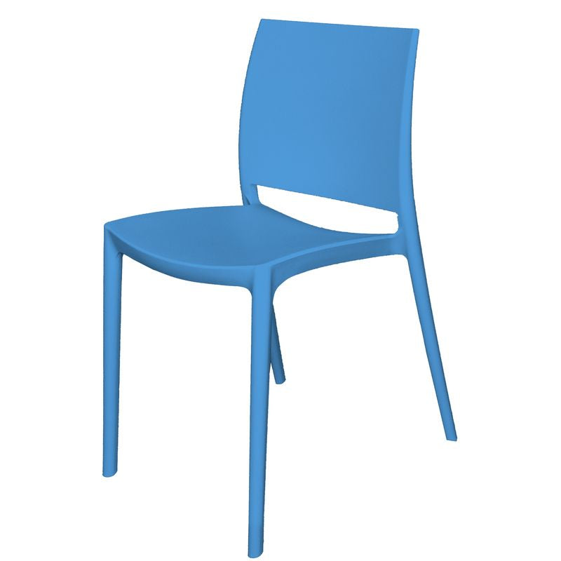 Set 4 Sedie Classic Azzurre - La Dea Sedia