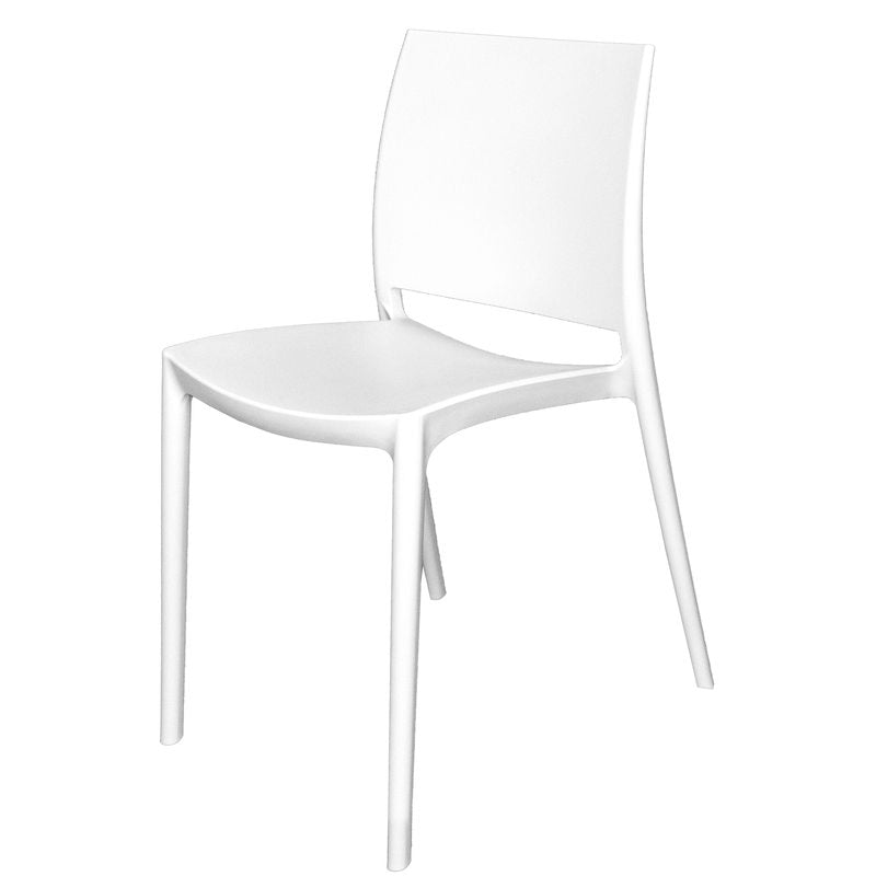 Set 4 Sedie Classic Bianche - La Dea Sedia