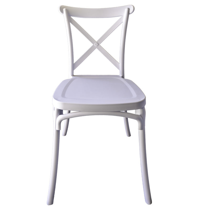 Sedia Cross bianca  - La Dea Sedia 8