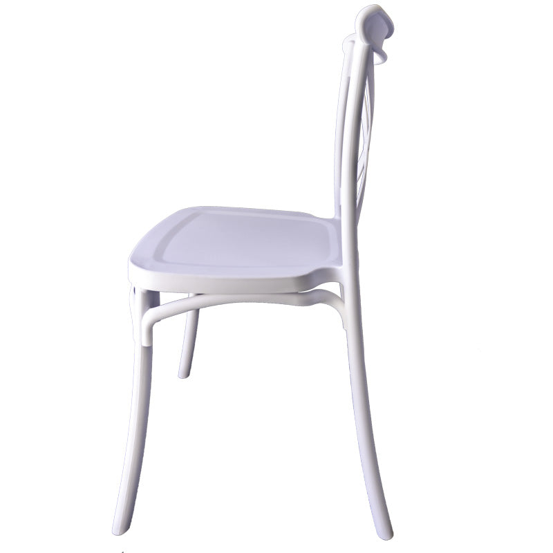 Sedia Cross bianca  - La Dea Sedia 7