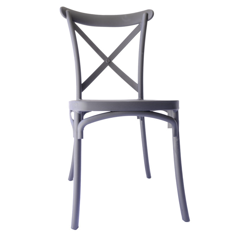 Sedia Cross grigia  - La Dea Sedia 4