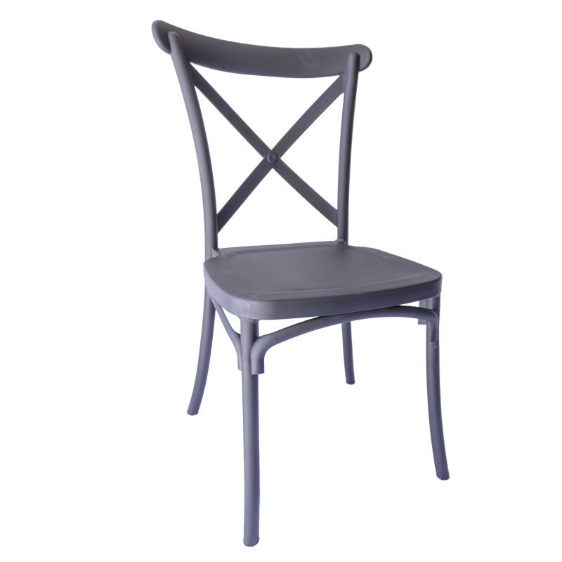 Sedia Cross grigia  - La Dea Sedia 9