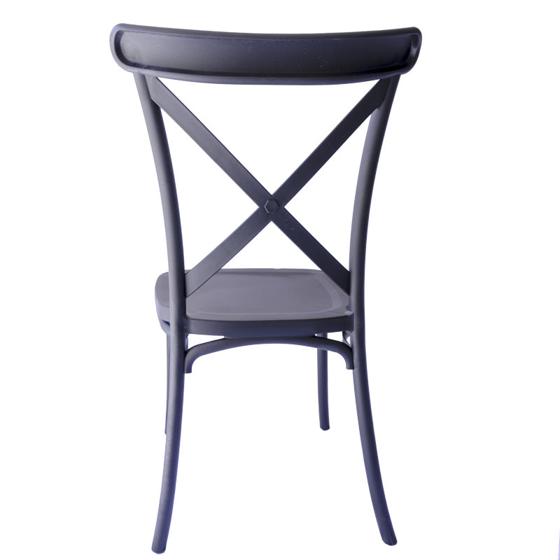 Sedia Cross grigia  - La Dea Sedia 8