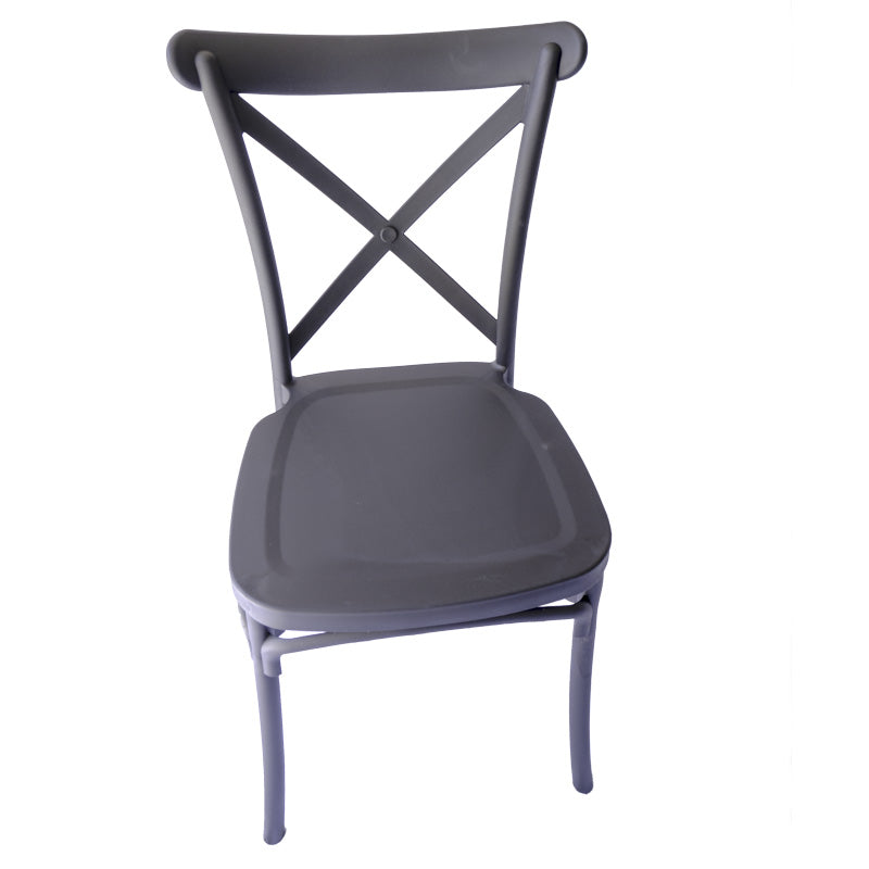 Sedia Cross grigia  - La Dea Sedia 7