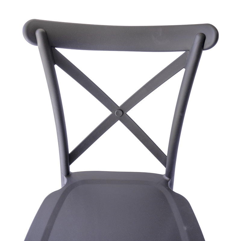Sedia Cross grigia  - La Dea Sedia 3