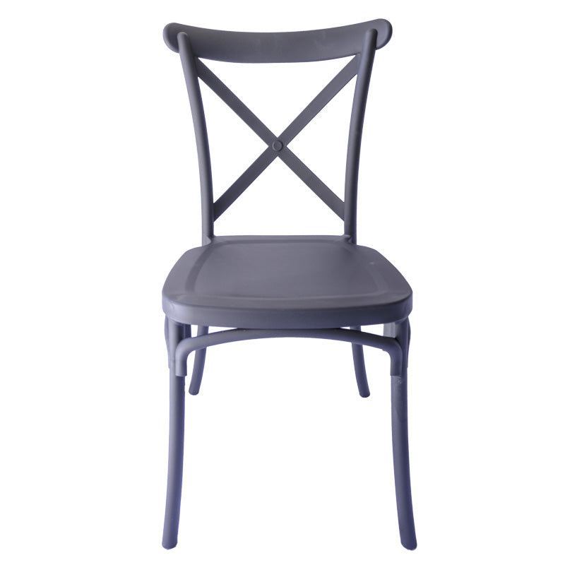 Sedia Cross grigia  - La Dea Sedia