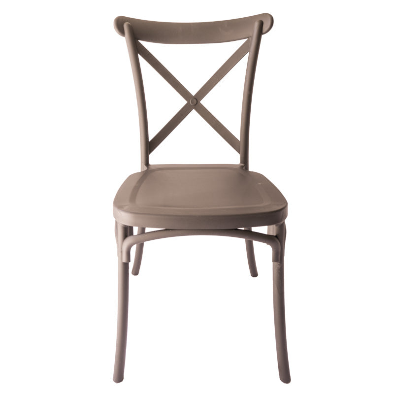 Sedia Cross tortora  - La Dea Sedia 9