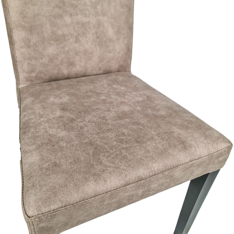 Sedia Denver marmorizzata gambe nere 3