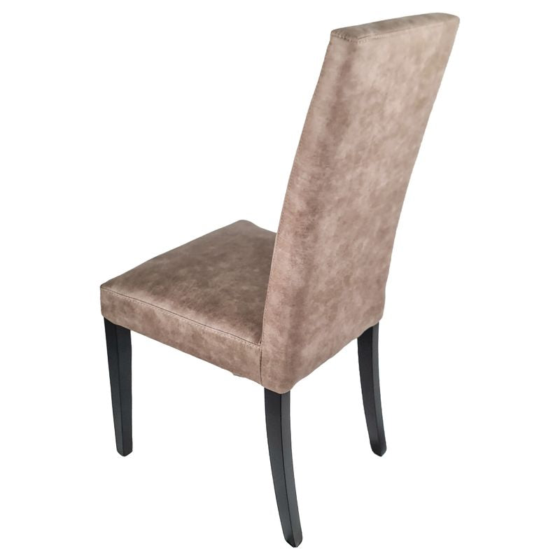 Sedia Denver marmorizzata gambe nere 8