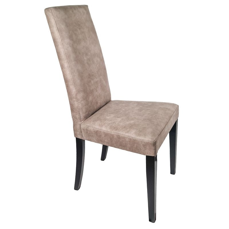 Sedia Denver marmorizzata gambe nere 7