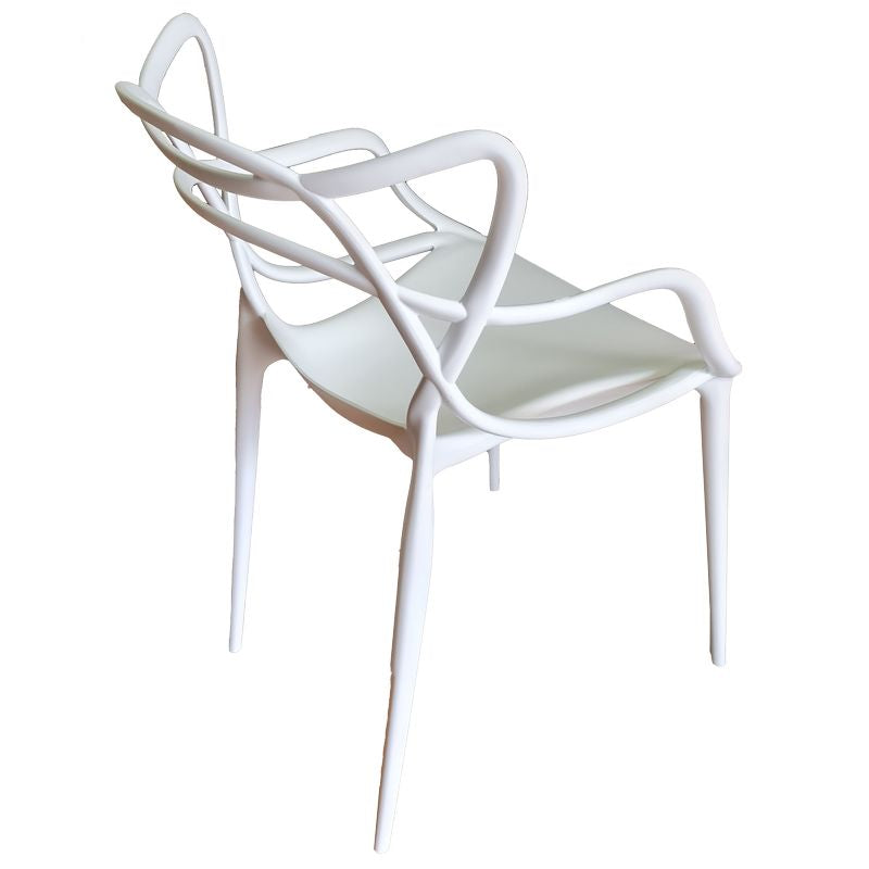 Sedia Design Bianca in Polipropilene - La Dea Sedia 5