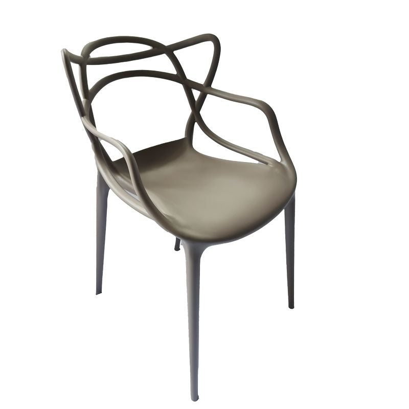 Sedia Design Tortora in Polipropilene - La Dea Sedia 6