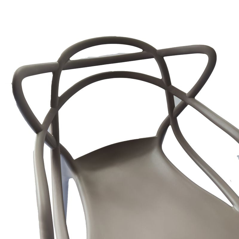 Sedia Design Tortora in Polipropilene - La Dea Sedia 5